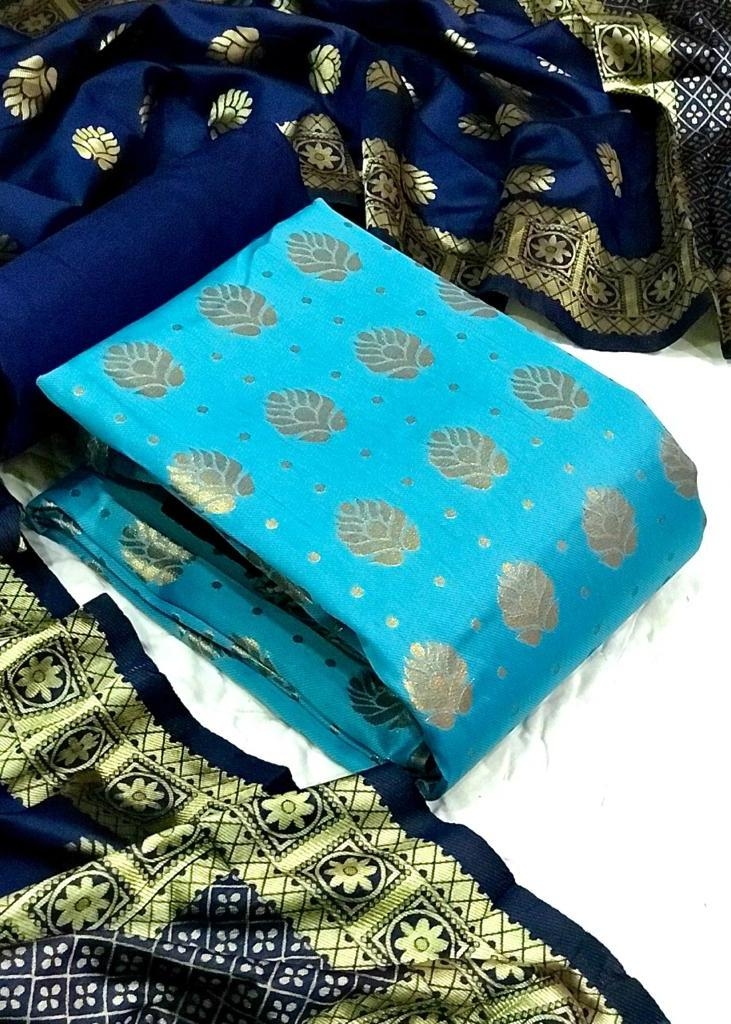 Banarasi silk salwars | Dress materials, Banarasi suit, Beautiful dresses  for women