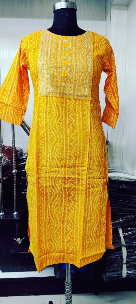 Mirror Work Kurti In Delhi (New Delhi) - Prices, Manufacturers & Suppliers