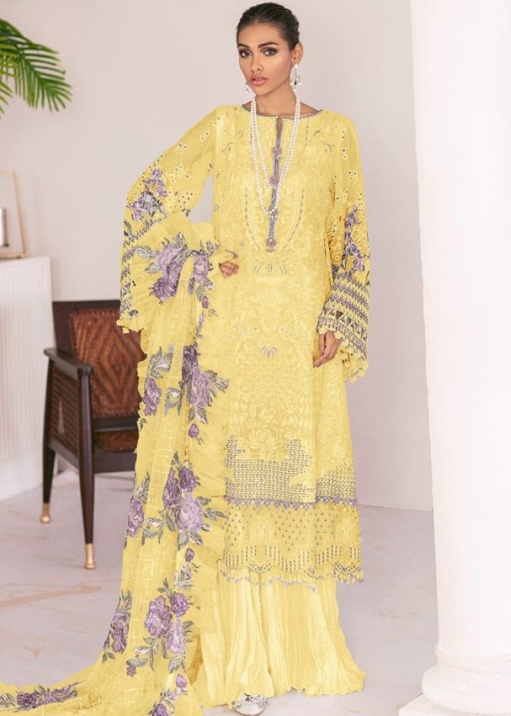 Details 134+ yellow pakistani dress latest