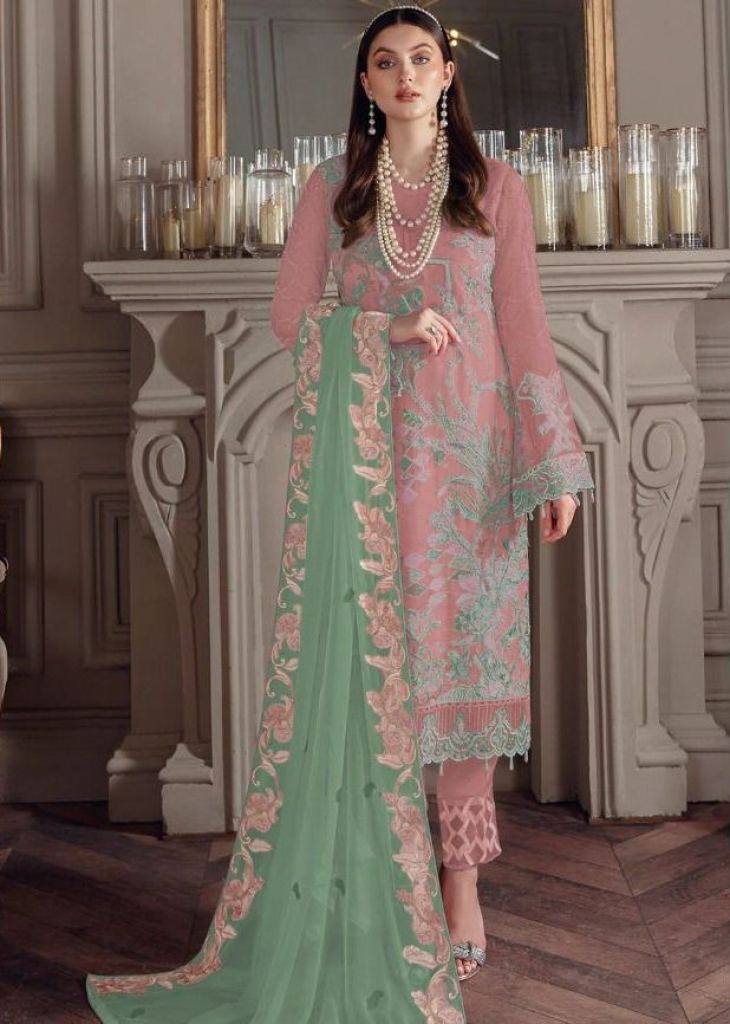 Adorable Pink Colour Casual Wear Anarkali Suit – Techlazer