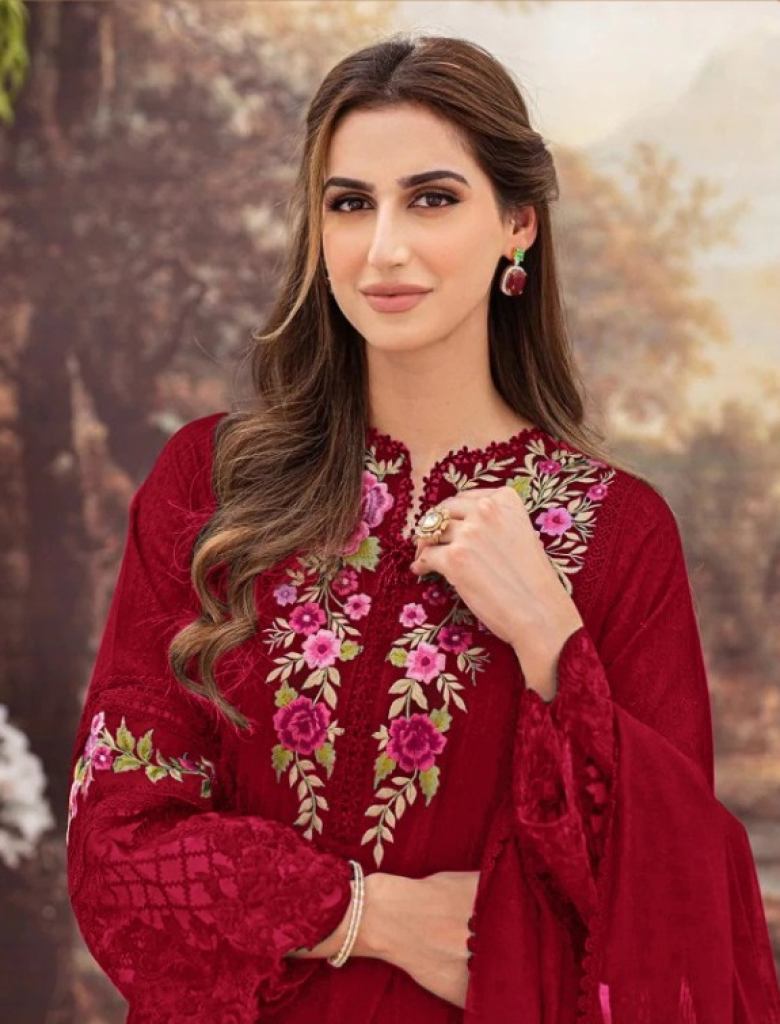 Red Suit Sets: Buy Red Salwar Suits Online in India @Best Price | Aachho