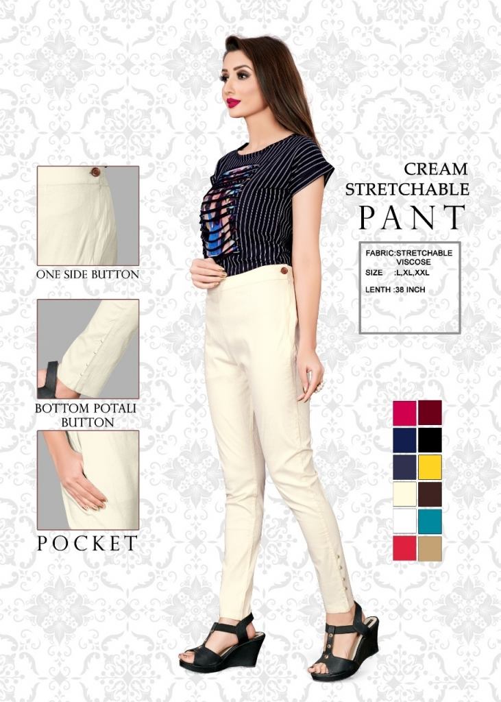 Bi-Stretch Straight Leg Pants