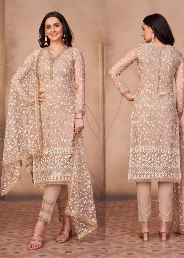 Heavy Chikankari Gota Salwar Suit In Grey|Shop Chikan Suit Latest  Design|Jhakhas