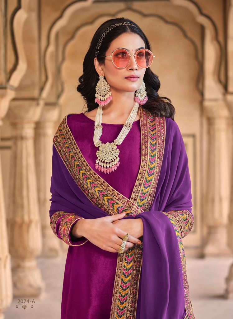 Stunning Lavender Color Salwar Suit – Kaleendi