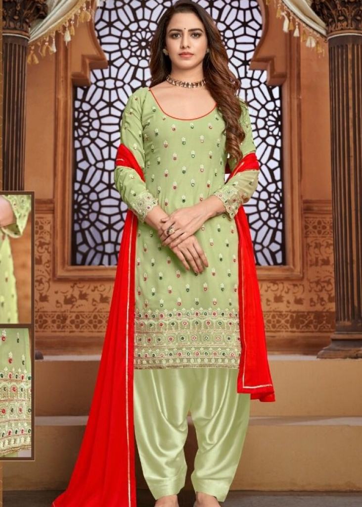 ITSMYCOSTUME Punjabi FolkDance Costume Dress for Girls Set of  3(Suit,Lehenga/Salwar,Dupatta) Indian State Giddha Baisakhi Bhangra Dance  Dress for Kids : Amazon.in: Clothing & Accessories