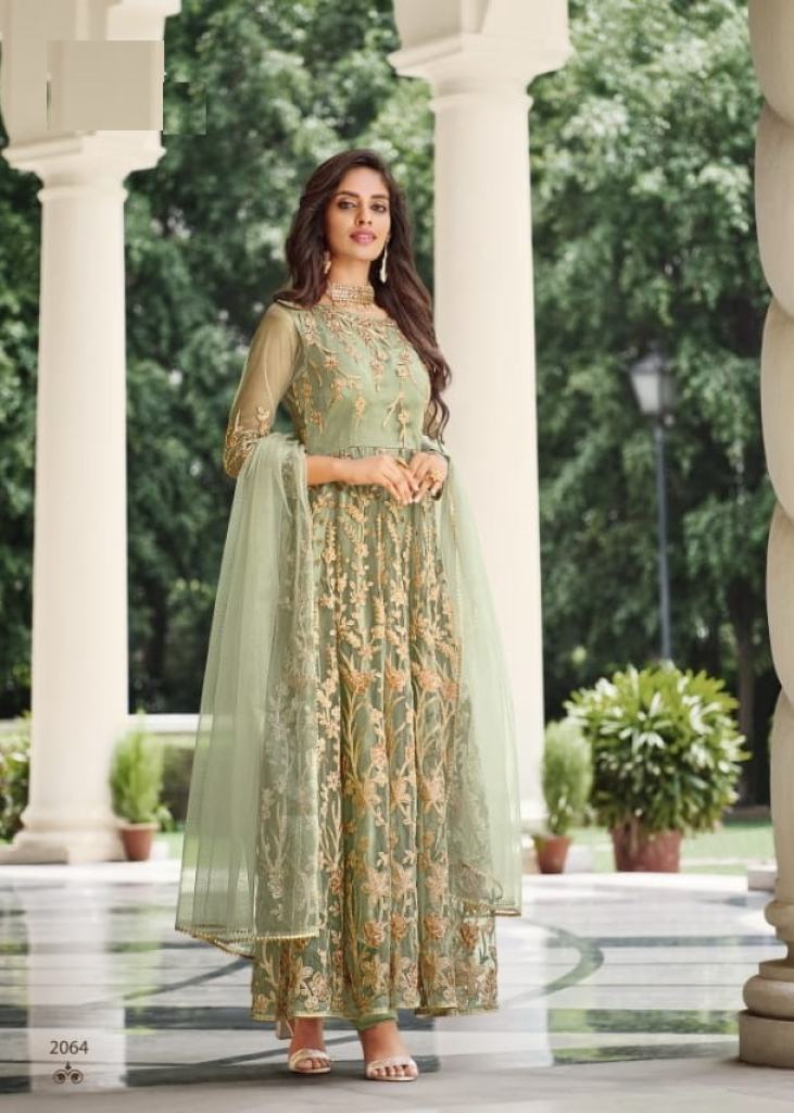 Buy Wedding Reception Wear Designer Long Anarkali Gown Suits Indian  Pakistani Wear Heavy Embroidery Work Anarkali Dupatta Dress for Women's Wear  Online in India - Etsy