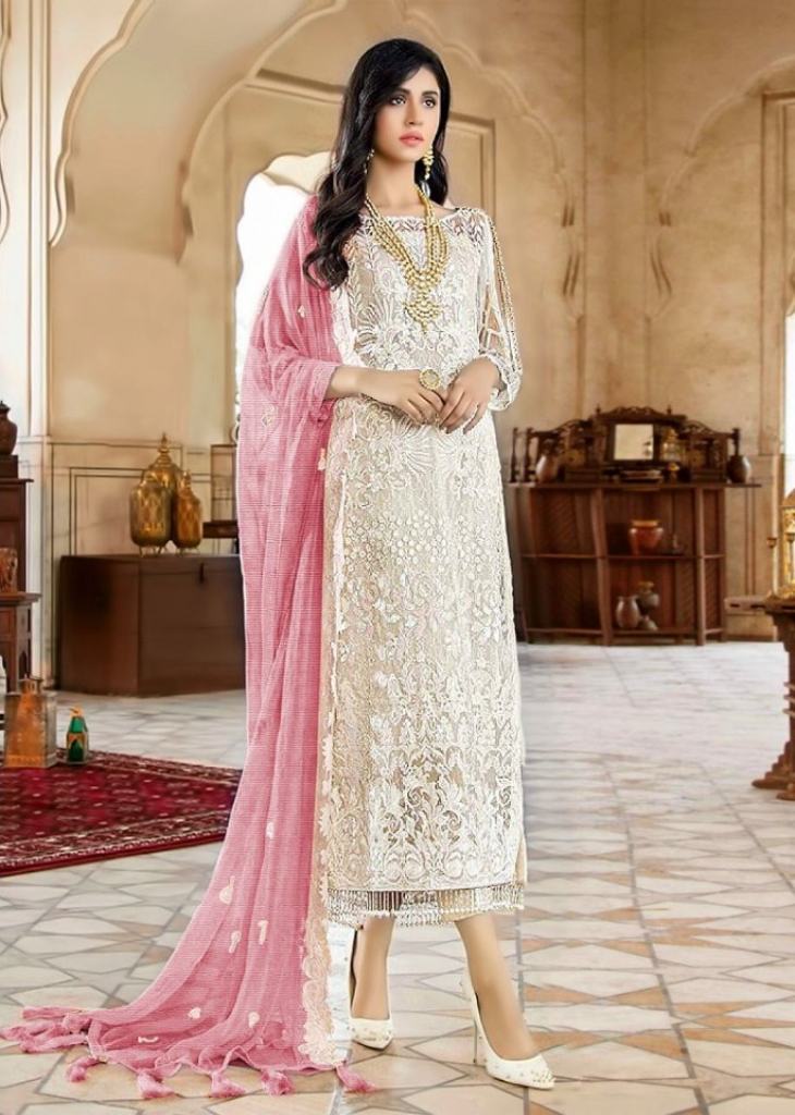 NEW DESIGNER HEAVY FUAX GEORGETTE FULL STITCHED PAKISTANI SUIT – Prititrendz