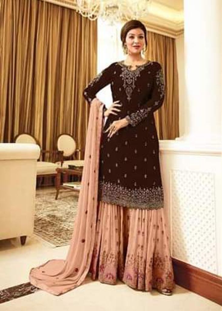 Fiona Designer Georgette With 1675412804