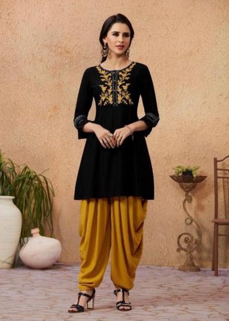 Black Dhoti Style Cotton Jumpsuit | Buy Women Clothing