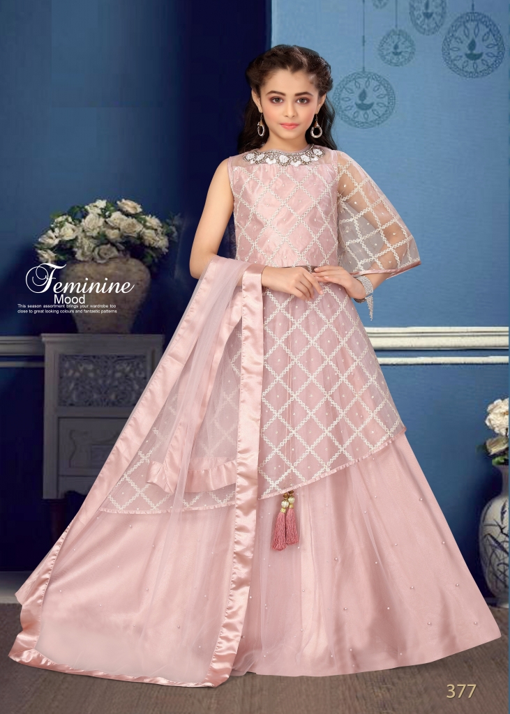 Buy Pink Party Wear Gown for Kids – Mumkins