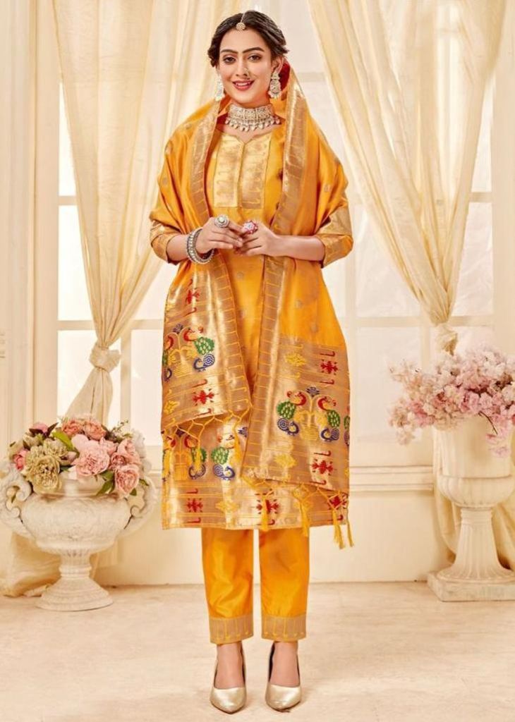 Paithani Vol 2 Jacquard Weavin 1689762379