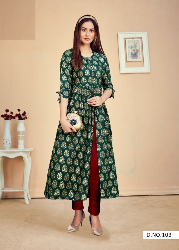 Fancy Printed Georgette Long Kurti