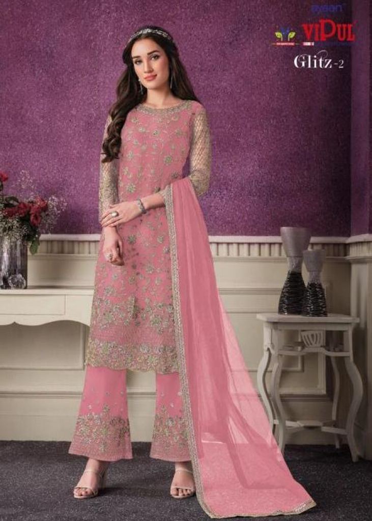 Cotton Cutwork Embroidery Suit Set in Baby Pink – ChhipaPrints