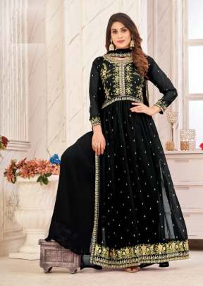 Lt Nitya Faux Georgette With Sequence Work Salwar Suit Bottle