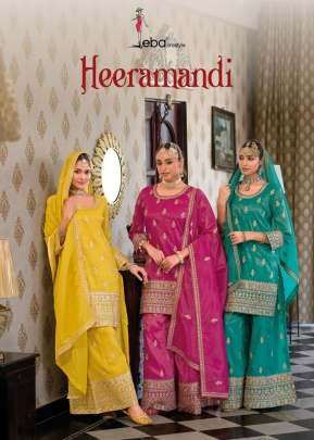 Eba Lifestyle Heeramandi Simar Embroidery Work Readymade Salwar Kameez