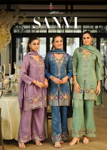 Eba Lifestyle Sanvi Simar With Beats Work Designer Readymade Suit