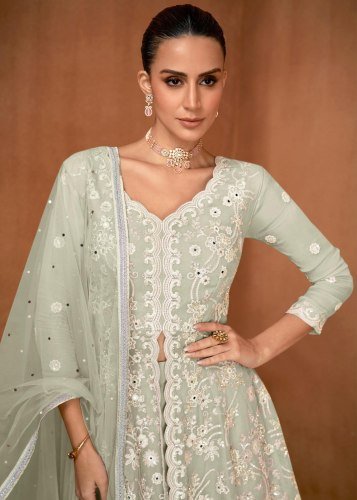 Gulkayra Designer Siyona Georgette With Embroidery Work Designer Salwar Kameez