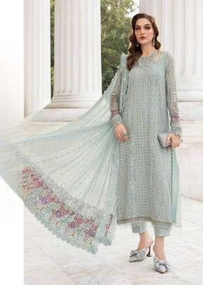 Mah E Rooh Faux Georgette With Embroidery Work Pakistani Suit DN 5207