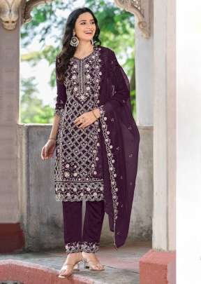Mah E Rooh Heavy Chiffon With Embroidery And Sequence Work Pakistani Suit DN 4233