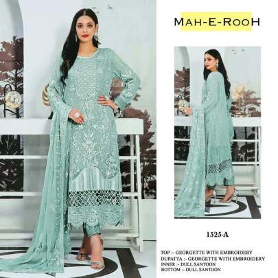 Mah E Rooh Heavy Faux Georgette With Sequence Pakistani Suit DN 1525