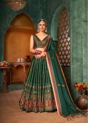 Surat Suit is leading manufacturer and wholesaler of Silk Lehenga Choli in  Surat, Gujarat