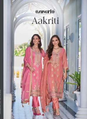 Zaveri Aakriti Heavy Organza Embroidery Readymade Salwar Suit